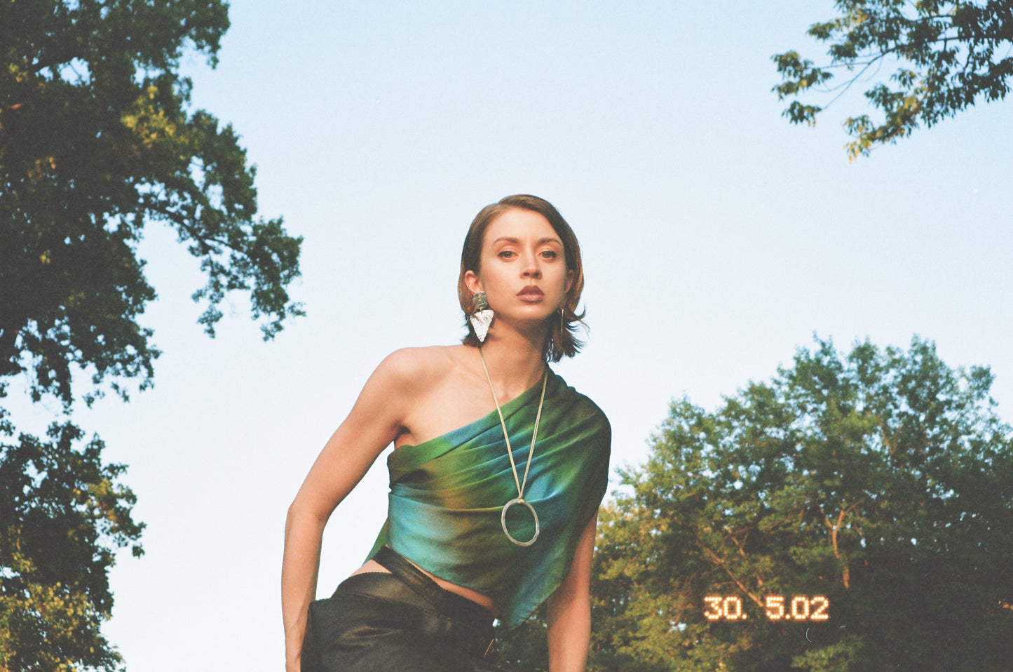 Peridot Silk Scarf