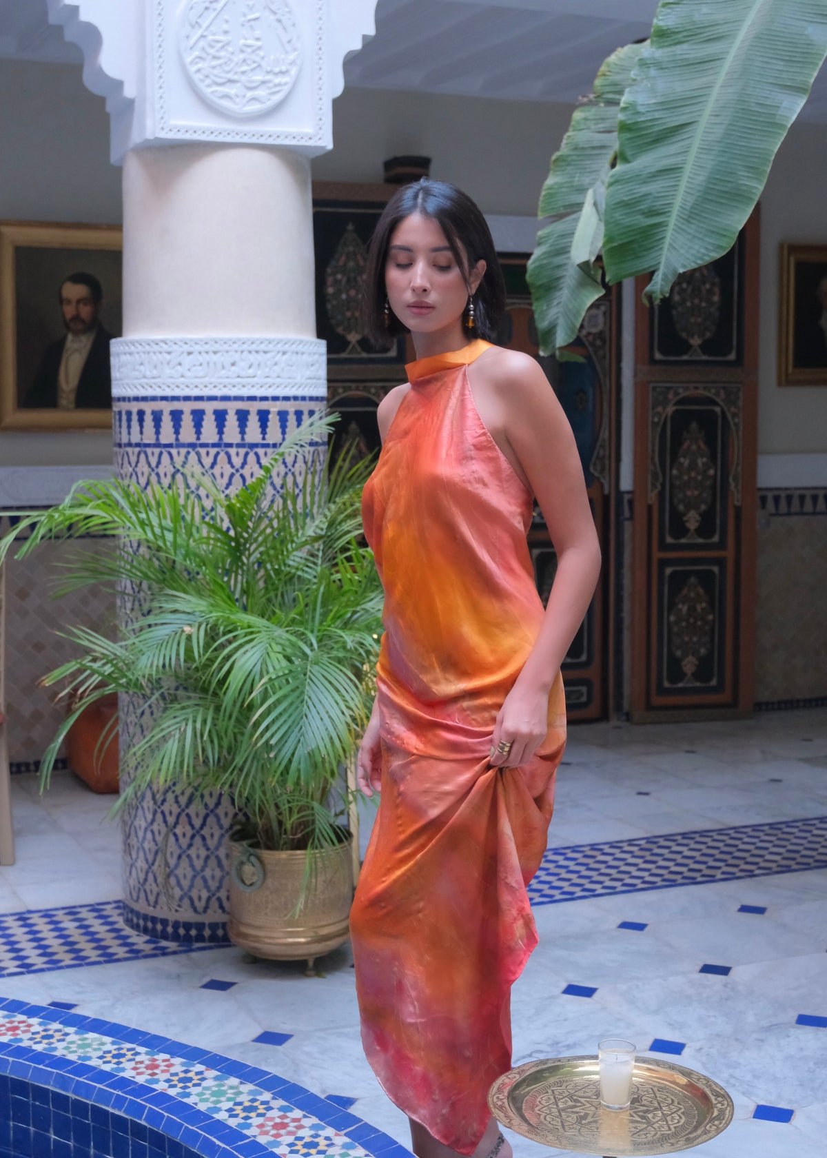 Medina Silk Dress