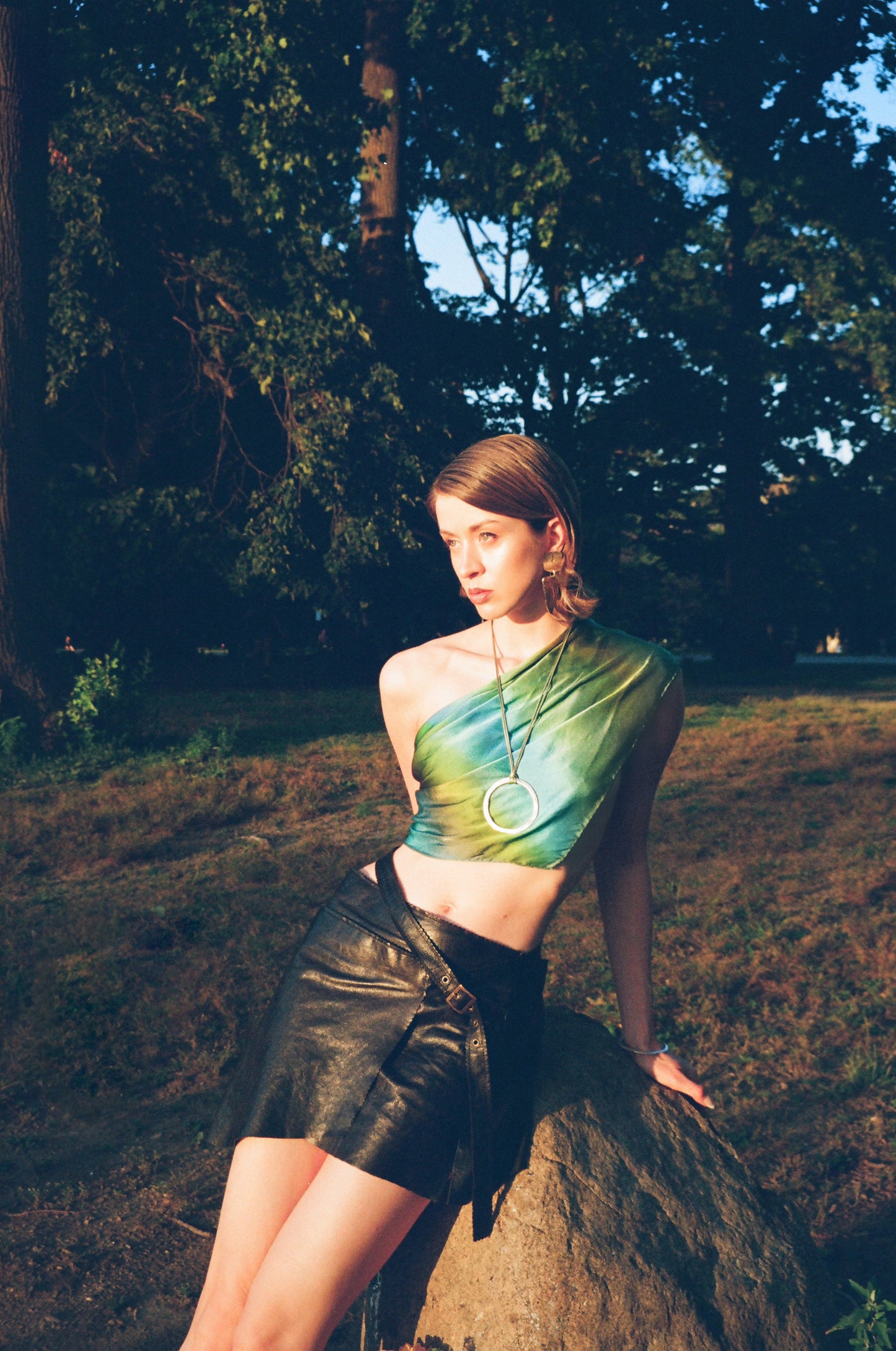 Peridot Silk Scarf